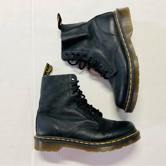 Dr. Martens Lace Up Black Pascal Boots - Picture 2 of 6
